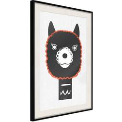 Arkiio Affisch Decorative Alpaca [Poster] 30x45 Poster